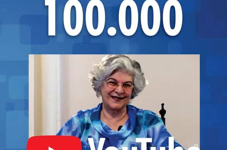 100 mil inscritos no Youtube