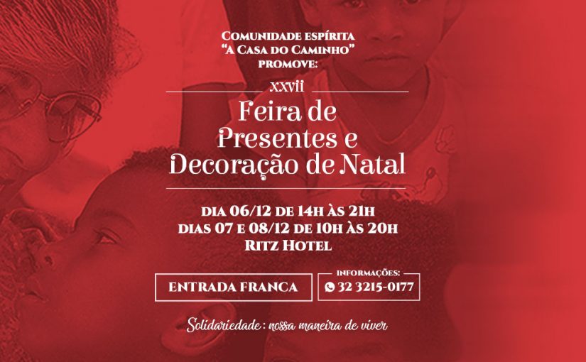 Feira de Presentes e Decoração de Natal