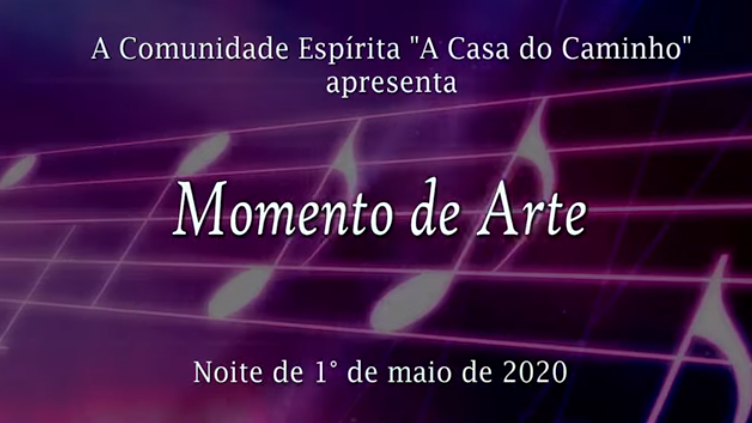 Momento de Arte e Mensagem da médium Isabel Salomão de Campos