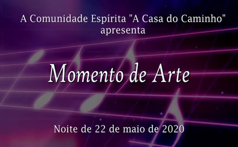 Momento de Arte e Prece com a médium Isabel Salomão de Campos