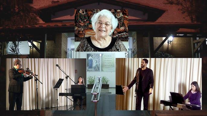 Momento de Arte Musical e Mensagem da médium Isabel Salomão de Campos